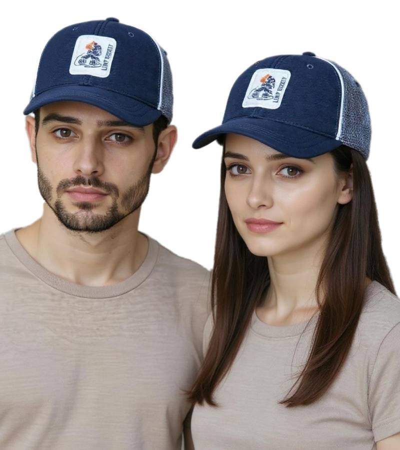 Limp Bizkit Unisex größenverstellbare Base Cap mit atmungsaktiven Mesh-Einsatz Blau/Grau Limp Bizkit Unisex größenverstellbare Base Cap mit atmungsaktiven Mesh-Einsatz Blau/Grau von BioworldMerch