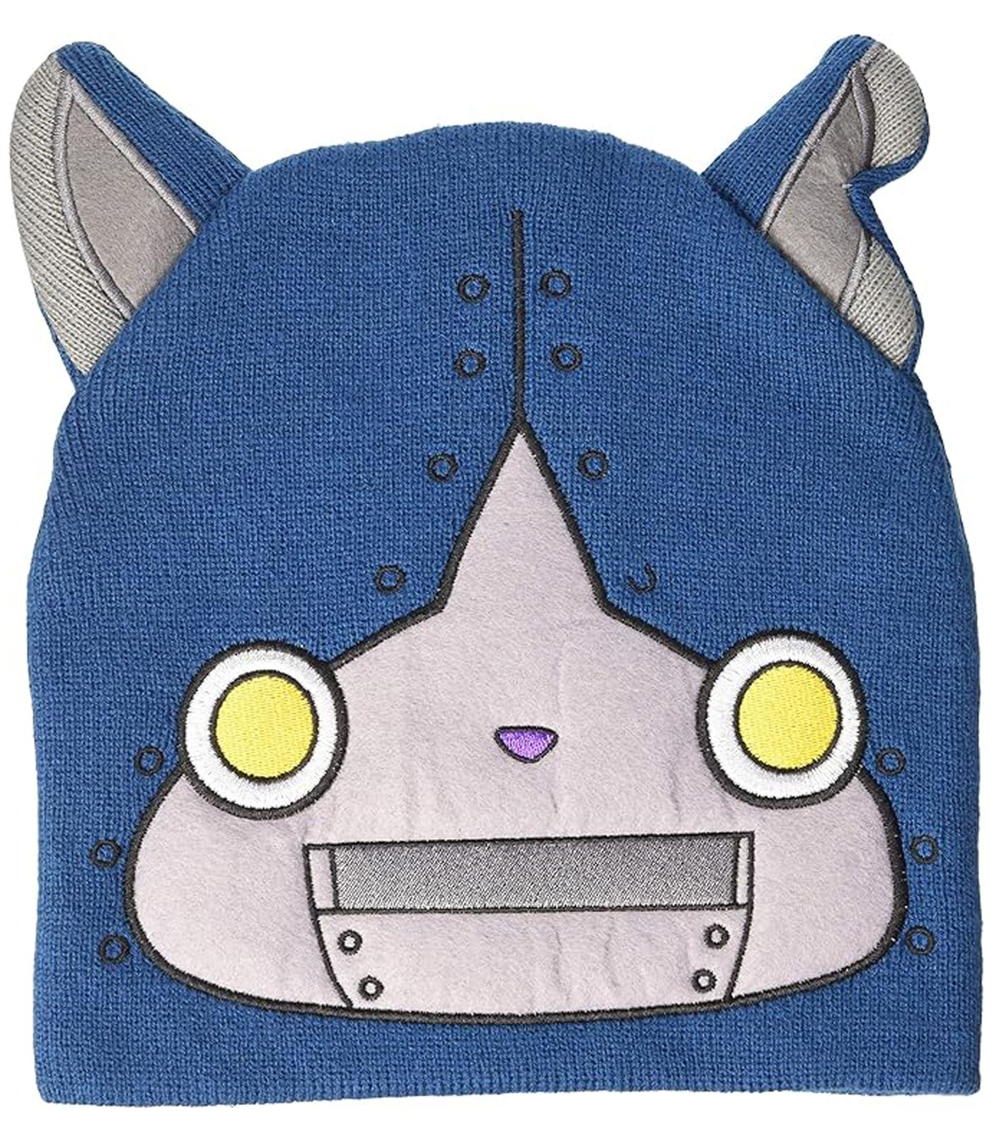 Yo-kai Watch Robonyan Beanie Strick-Mütze Kinder Kopfbedeckung mit Ohren KC302488YKW Blau Yo-kai Watch Robonyan Beanie Strick-Mütze Kinder Kopfbedeckung mit Ohren KC302488YKW Blau von BioworldMerch