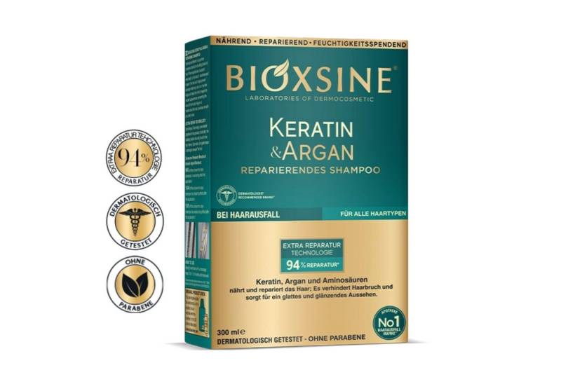 Bioxcin Haarshampoo Bioxcin Keratin & Argan Repairing Shampoo von Bioxcin