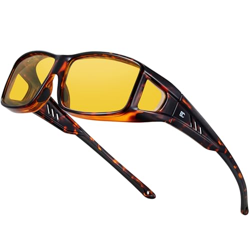 Bircenpro Nachtfahrbrille für Brillenträger Herren Damen: TR90 Nachtsichtbrille für Autofahrer Anti-blend Autofahrerbrille Gelbe Gläser für Klare Sicht Regen Nebel Bircenpro Nachtfahrbrille für Brillenträger Herren Damen: TR90 Nachtsichtbrille für Autofahrer Anti-blend Autofahrerbrille Gelbe Gläser für Klare Sicht Regen Nebel von Bircenpro