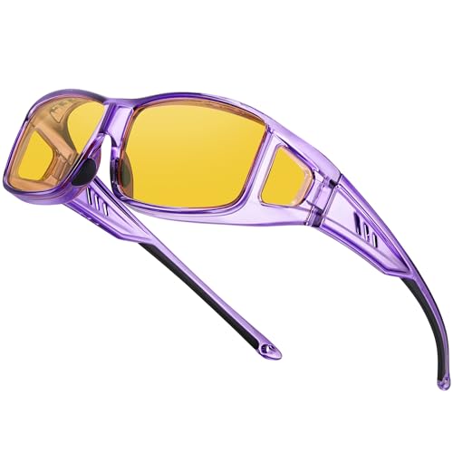 Bircenpro Nachtfahrbrille für Brillenträger Herren Damen: TR90 Nachtsichtbrille für Autofahrer Anti-blend Autofahrerbrille Gelbe Gläser für Klare Sicht Regen Nebel Bircenpro Nachtfahrbrille für Brillenträger Herren Damen: TR90 Nachtsichtbrille für Autofahrer Anti-blend Autofahrerbrille Gelbe Gläser für Klare Sicht Regen Nebel von Bircenpro