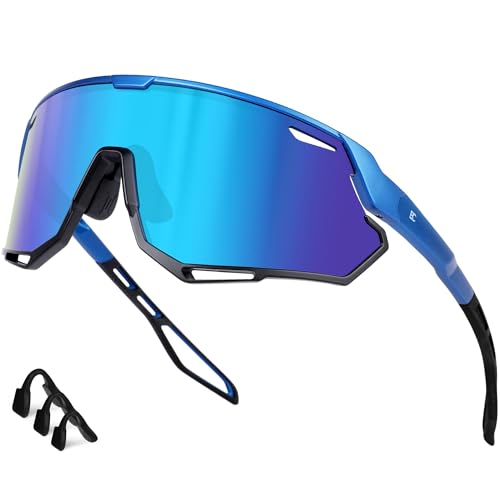 Bircenpro Sportbrille-Sonnenbrille für Herren Damen – UV Protection Fahrradbrille Radbrille für Laufen, MTB, Golf, Rennrad und Radfahren Bircenpro Sportbrille-Sonnenbrille für Herren Damen – UV Protection Fahrradbrille Radbrille für Laufen, MTB, Golf, Rennrad und Radfahren von Bircenpro