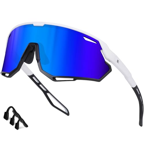 Bircenpro Sportbrille-Sonnenbrille für Herren Damen – UV Protection Fahrradbrille Radbrille für Laufen, MTB, Golf, Rennrad und Radfahren Bircenpro Sportbrille-Sonnenbrille für Herren Damen – UV Protection Fahrradbrille Radbrille für Laufen, MTB, Golf, Rennrad und Radfahren von Bircenpro