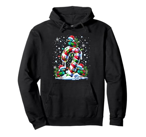Three Santa Peacocks On Candy Cane Christmas Kids Toddler Pullover Hoodie von Bird Christmas Costume