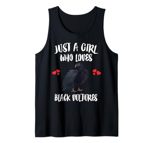 Nur EIN Mädchen, das Schwarze Geiervögel liebt Tank Top von Bird Lovers