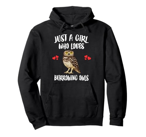 Nur EIN Mädchen, das es liebt, Eulen zu Graben, Vögel Pullover Hoodie von Bird Lovers