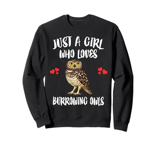 Nur EIN Mädchen, das es liebt, Eulen zu Graben, Vögel Sweatshirt von Bird Lovers