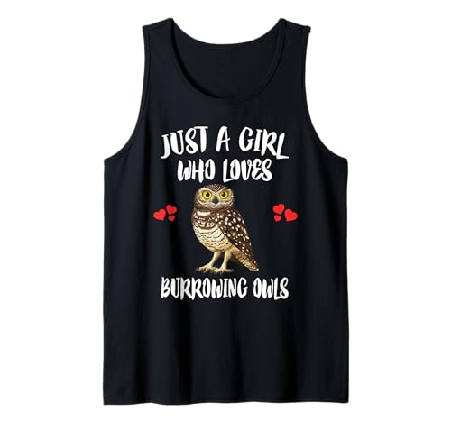 Nur EIN Mädchen, das es liebt, Eulen zu Graben, Vögel Tank Top von Bird Lovers