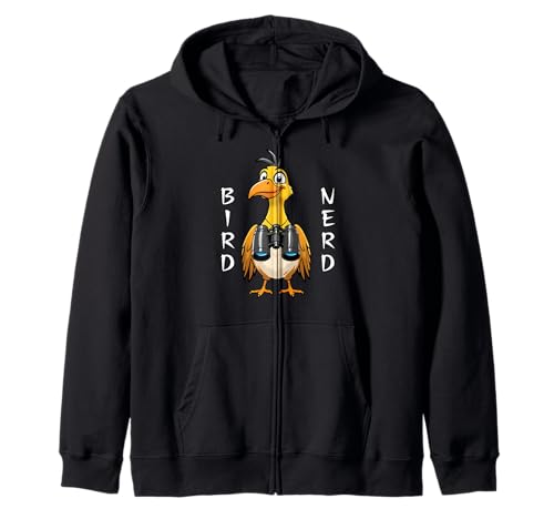 Lustiges Vogel-Nerd-Tier-Vogelbeobachtungsgeschenk für Männer, Frauen, Kinder Kapuzenjacke Lustiges Vogel-Nerd-Tier-Vogelbeobachtungsgeschenk für Männer, Frauen, Kinder Kapuzenjacke von Bird Nature Nerd Style Humor Joke Birthday Present