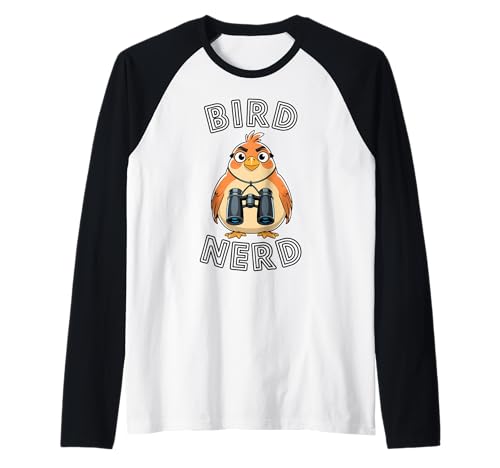 Lustiges Vogel-Nerd-Tier-Vogelbeobachtungsgeschenk für Männer, Frauen, Kinder Raglan Lustiges Vogel-Nerd-Tier-Vogelbeobachtungsgeschenk für Männer, Frauen, Kinder Raglan von Bird Nature Nerd Style Humor Joke Birthday Present
