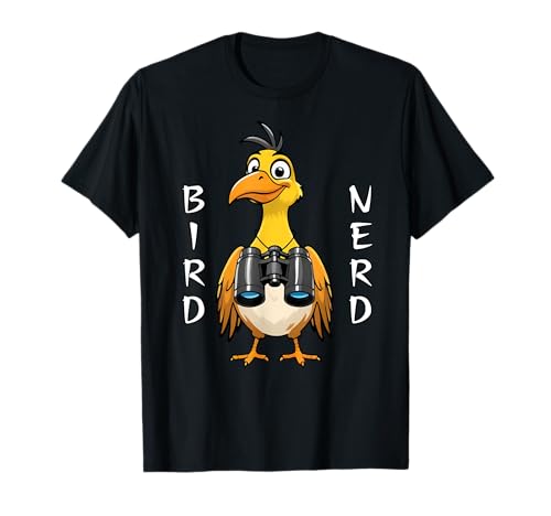 Lustiges Vogel-Nerd-Tier-Vogelbeobachtungsgeschenk für Männer, Frauen, Kinder T-Shirt Lustiges Vogel-Nerd-Tier-Vogelbeobachtungsgeschenk für Männer, Frauen, Kinder T-Shirt von Bird Nature Nerd Style Humor Joke Birthday Present