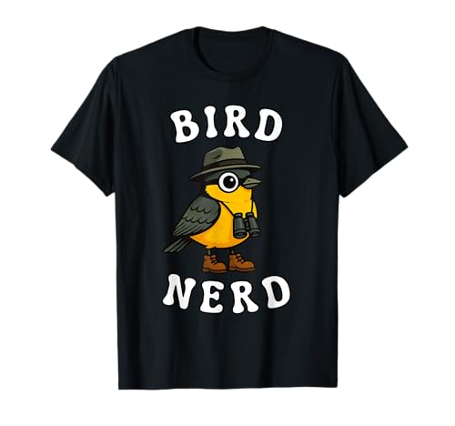 Lustiges Vogel-Nerd-Tier-Vogelbeobachtungsgeschenk für Männer, Frauen, Kinder T-Shirt Lustiges Vogel-Nerd-Tier-Vogelbeobachtungsgeschenk für Männer, Frauen, Kinder T-Shirt von Bird Nature Nerd Style Humor Joke Birthday Present