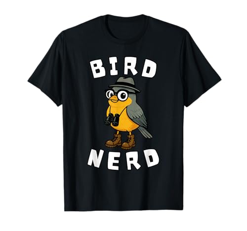 Lustiges Vogel-Nerd-Tier-Vogelbeobachtungsgeschenk für Männer, Frauen, Kinder T-Shirt Lustiges Vogel-Nerd-Tier-Vogelbeobachtungsgeschenk für Männer, Frauen, Kinder T-Shirt von Bird Nature Nerd Style Humor Joke Birthday Present