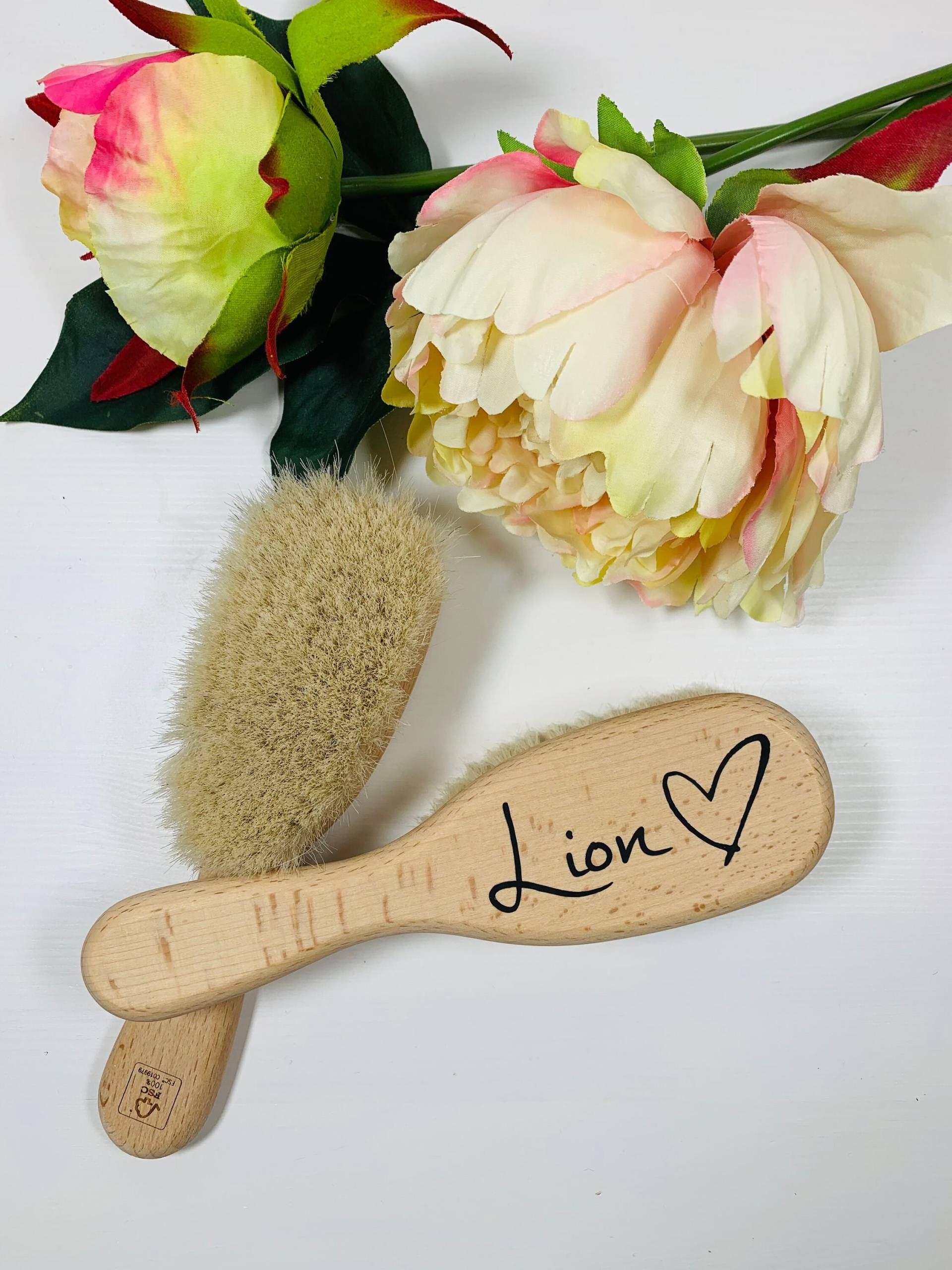 Bürste Baby | Wunschname + Symbol von BirdDesignDE