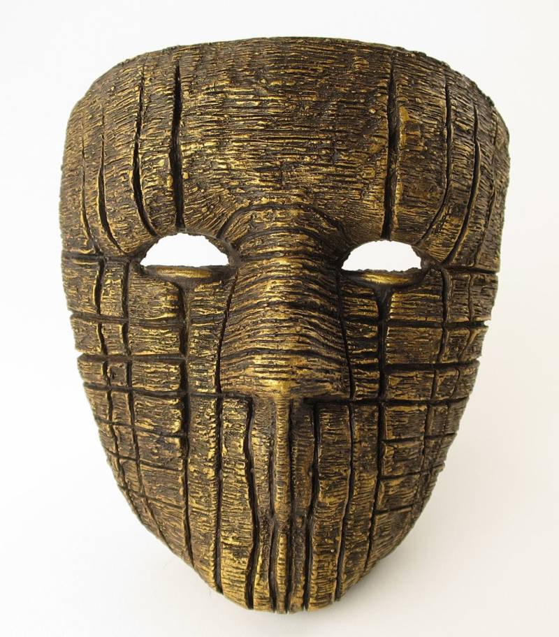 Bronze Maske Golden Schwarz Tod Esser Gruselmaske Erwachsene Bronze Maske Golden Schwarz Tod Esser Gruselmaske Erwachsene von BirdMaker