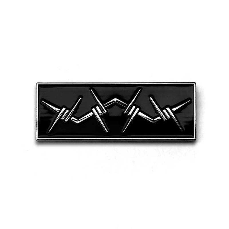 stacheldraht Ii Anstecknadel von BirdOvPrey