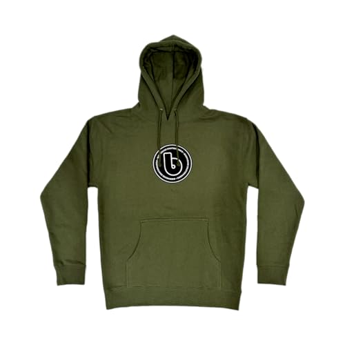 Birdhouse Circle 99 Logo Army Green Adult Hooded Sweatshirt, Armee, Medium Birdhouse Circle 99 Logo Army Green Adult Hooded Sweatshirt, Armee, Medium von Birdhouse
