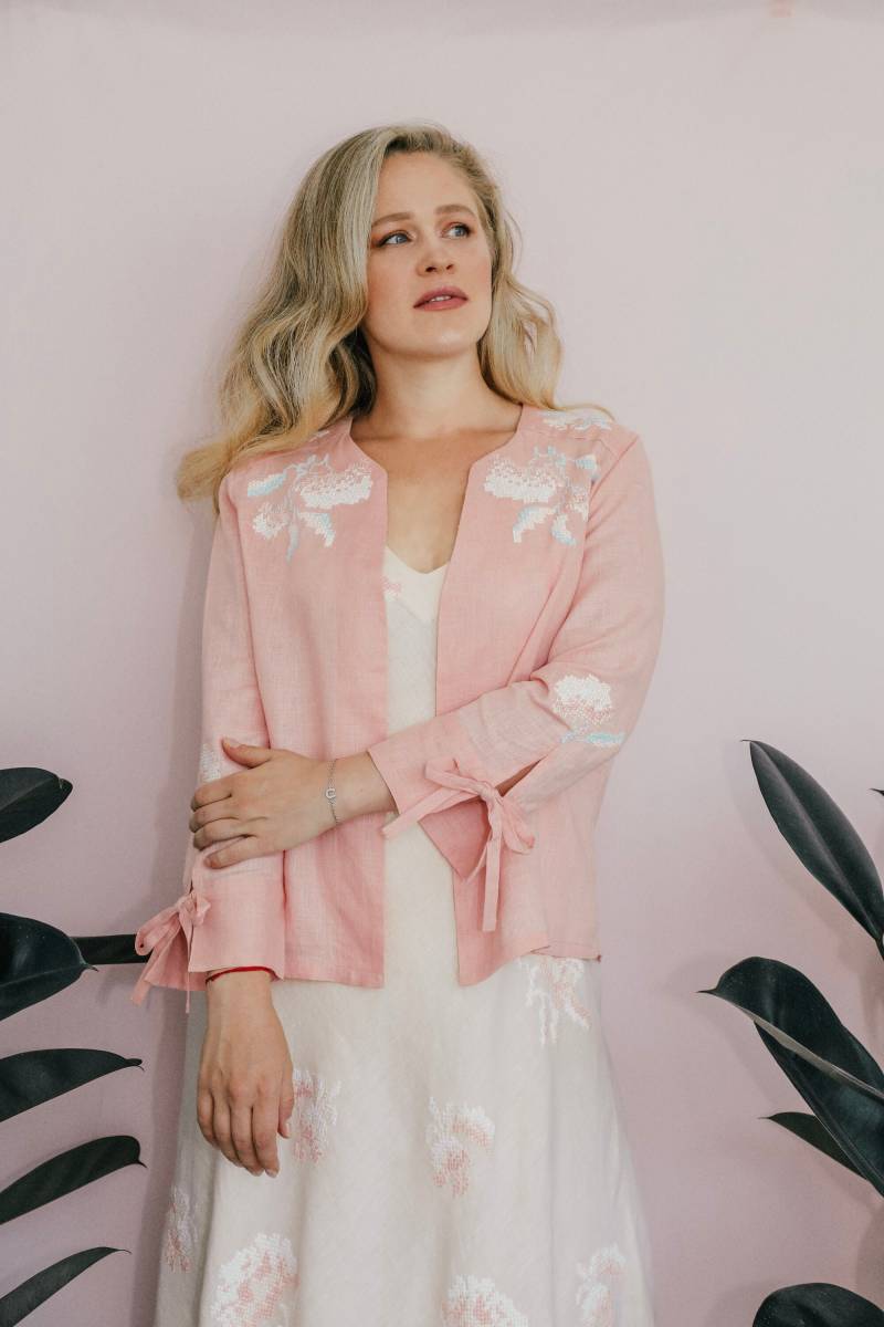 Leinen Rose Shirt Leinen Rose Shirt von BirdofParadiseLinen