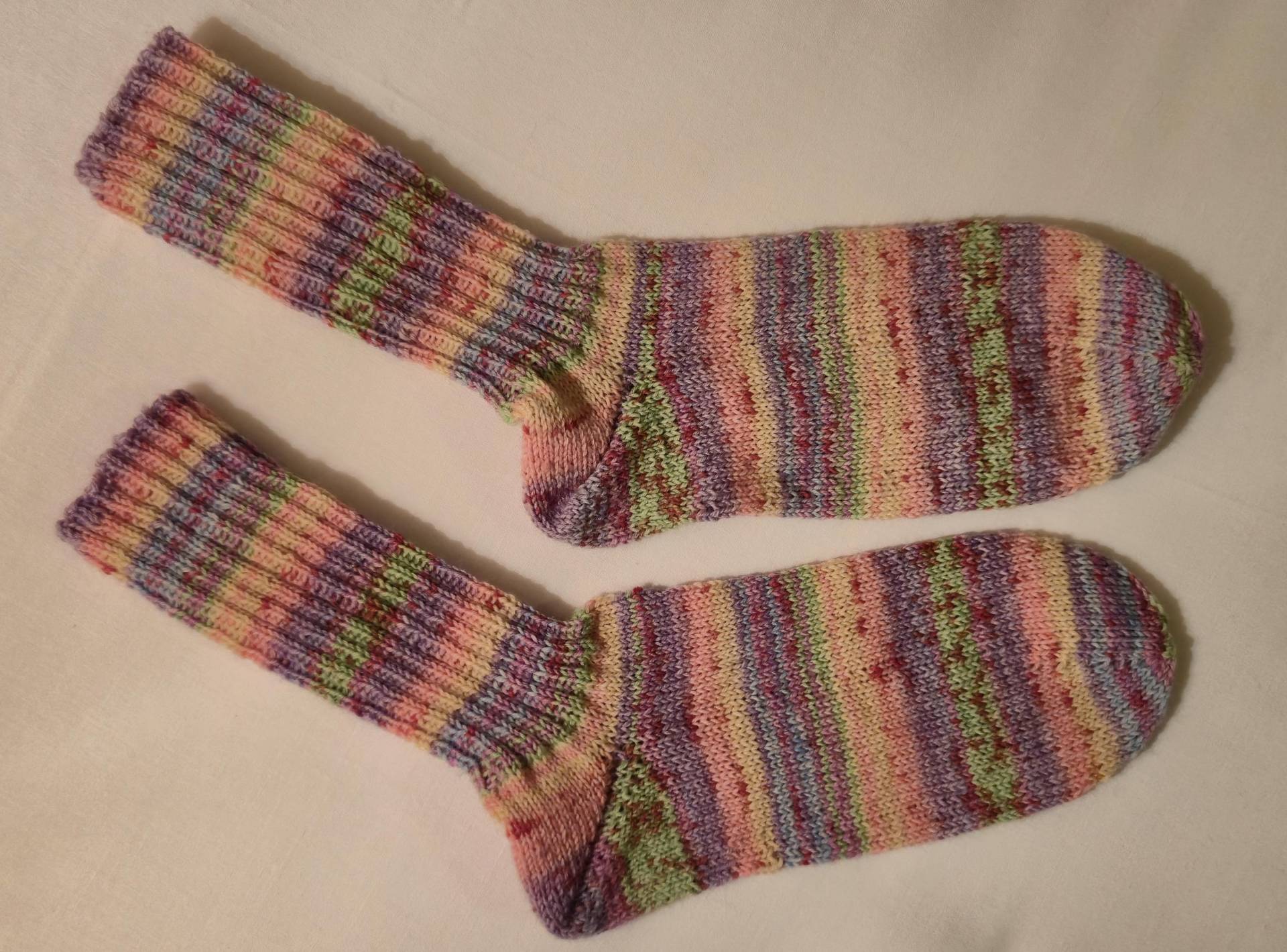 Handgestrickte Socken 38 von BirgitHandarbeiten