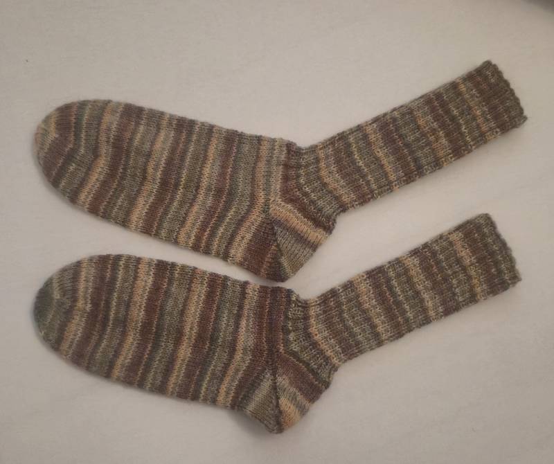 Handgestrickte Socken 43 von BirgitHandarbeiten