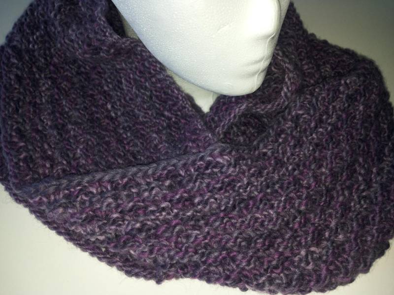 Loop in Violett von BirgitHandarbeiten