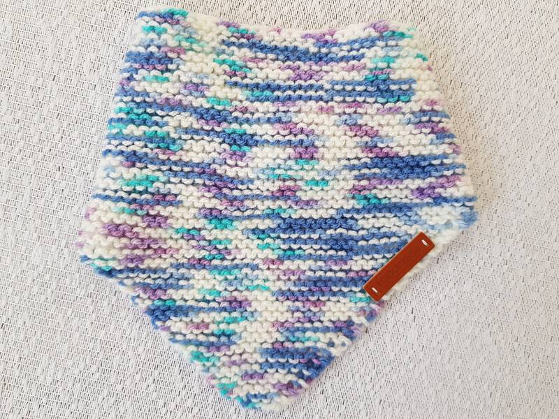 Handgestricktes Dreieckstuch, Halstuch Für Babies, Kleinkinder Und Kinder Ab Ca. 1/2 Jahr von BirgitsStrickstube