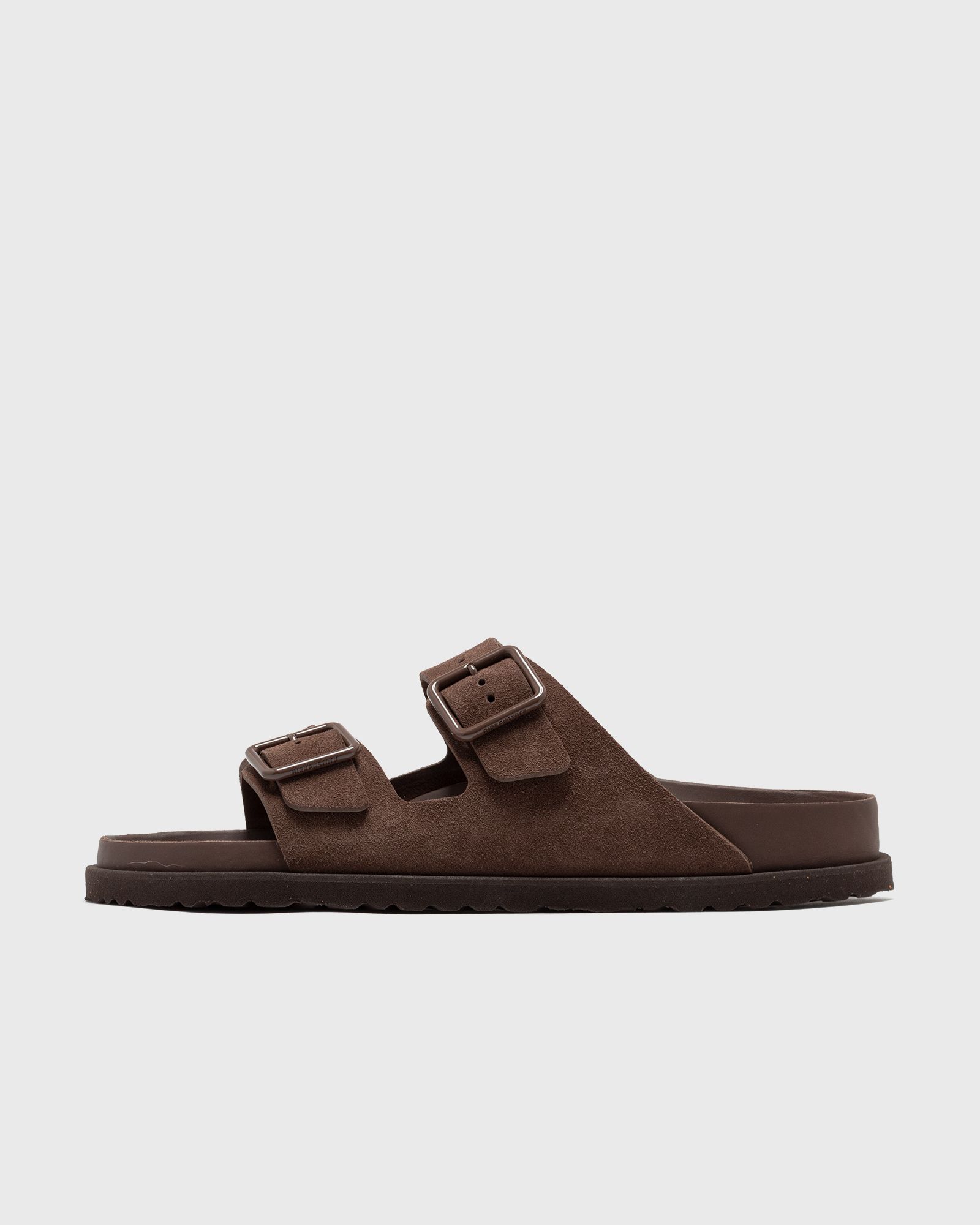 Birkenstock 1774 Arizona Cazador leather men Sandals & Slides brown in Größe:46 von Birkenstock 1774