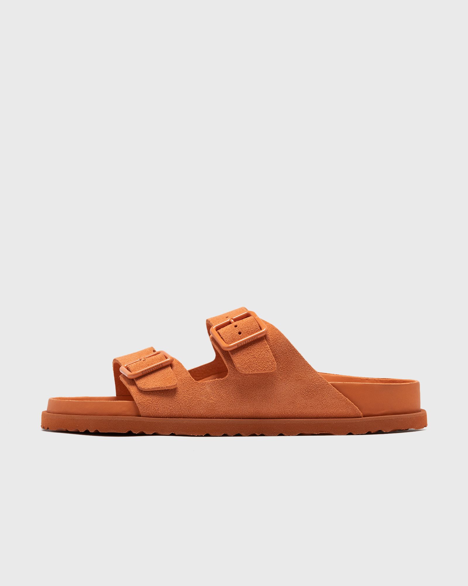 Birkenstock 1774 Arizona Cazador leather men Sandals & Slides orange in Größe:44 von Birkenstock 1774