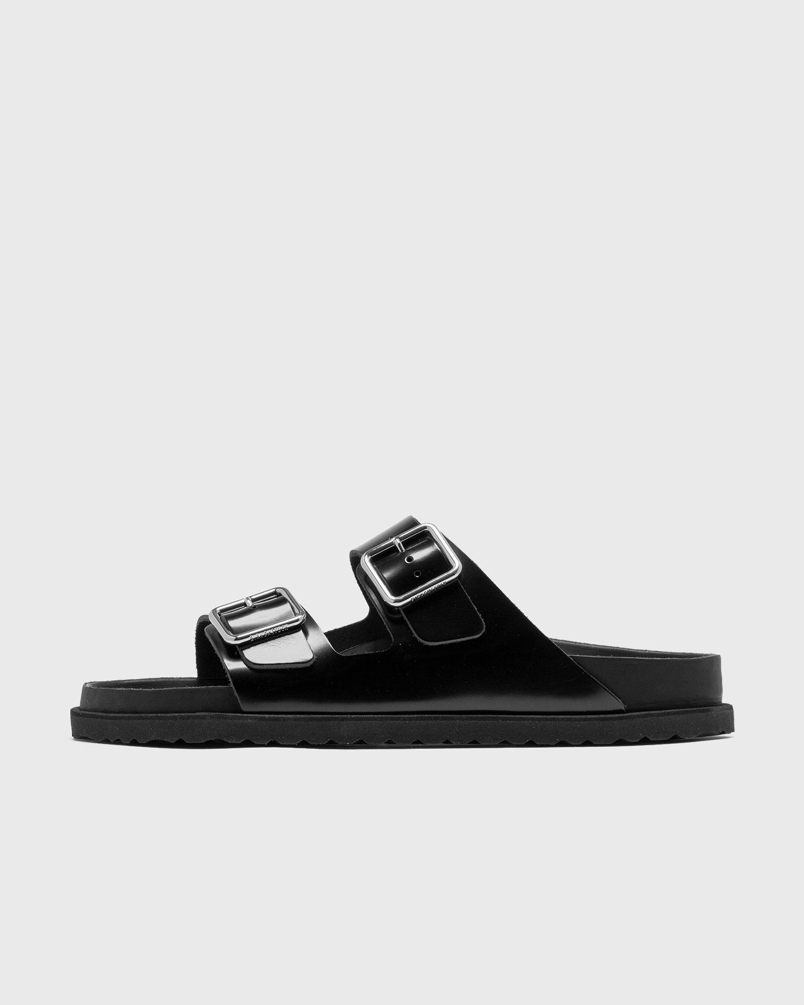 Birkenstock 1774 Arizona Shiny leather men Sandals & Slides black in Größe:42 von Birkenstock 1774