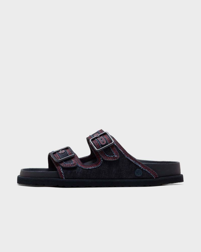 Birkenstock 1774 Arizona Stone Washed Denim 1774 men Sandals & Slides black in Größe:43 von Birkenstock 1774