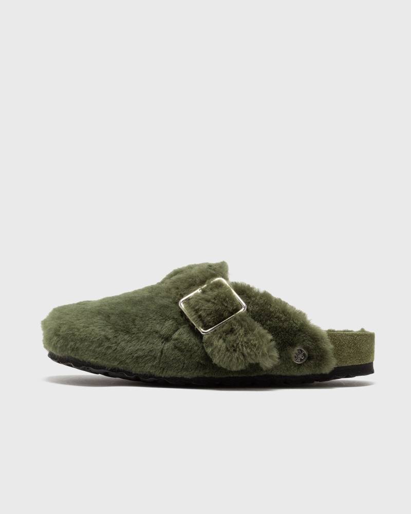 Birkenstock 1774 Boston SK1 1774 Shearling men Sandals & Slides green in Größe:38 von Birkenstock 1774
