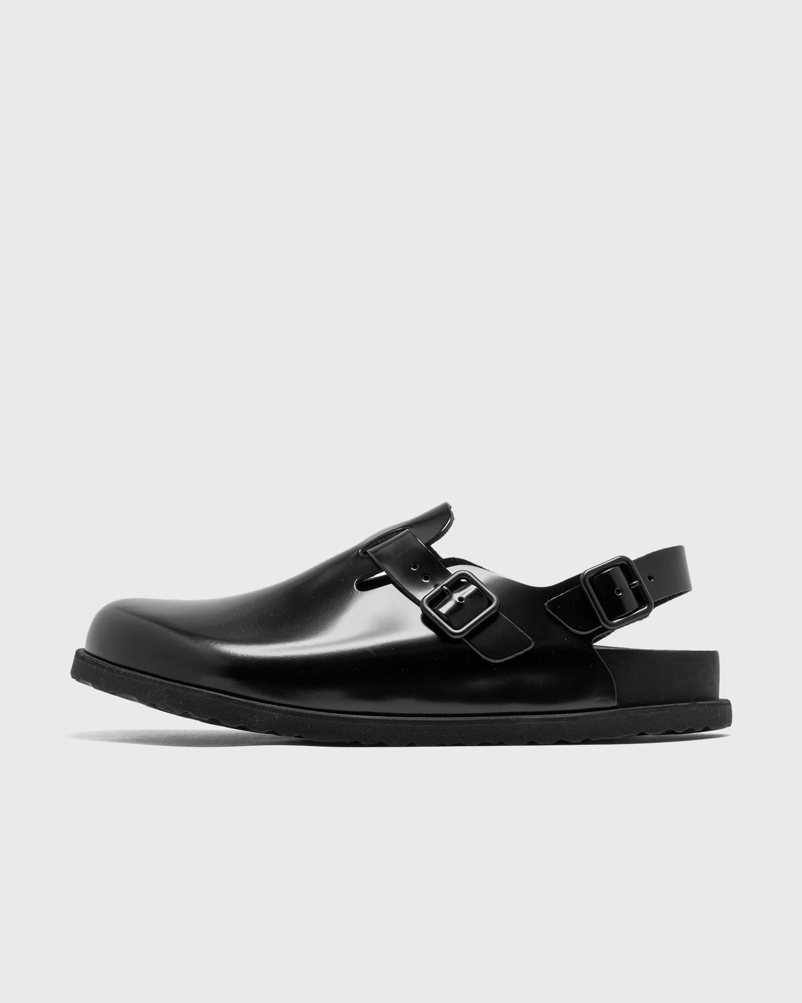 Birkenstock 1774 Tokio Shiny leather men Sandals & Slides black in Größe:45 von Birkenstock 1774