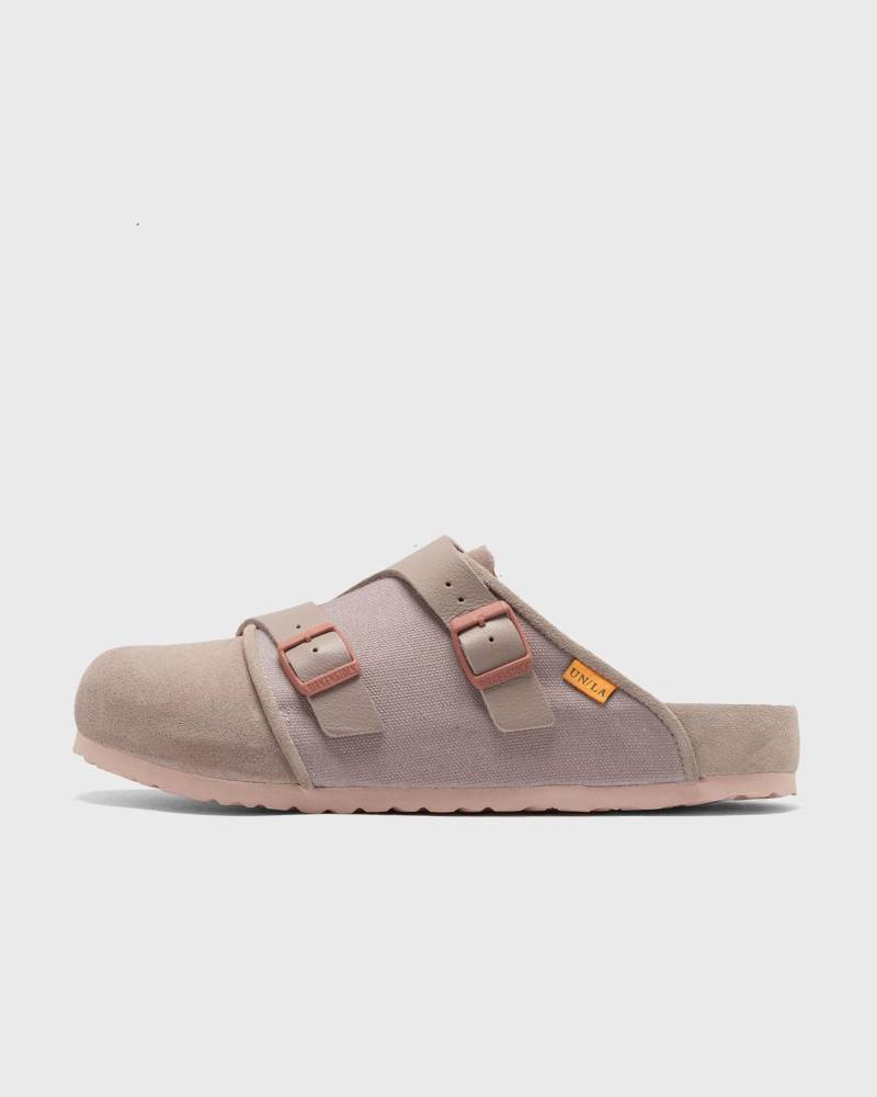 Birkenstock 1774 X UNION Bimshire EXQ Leather / Canvas Union men Sandals & Slides grey in Größe:43 von Birkenstock 1774