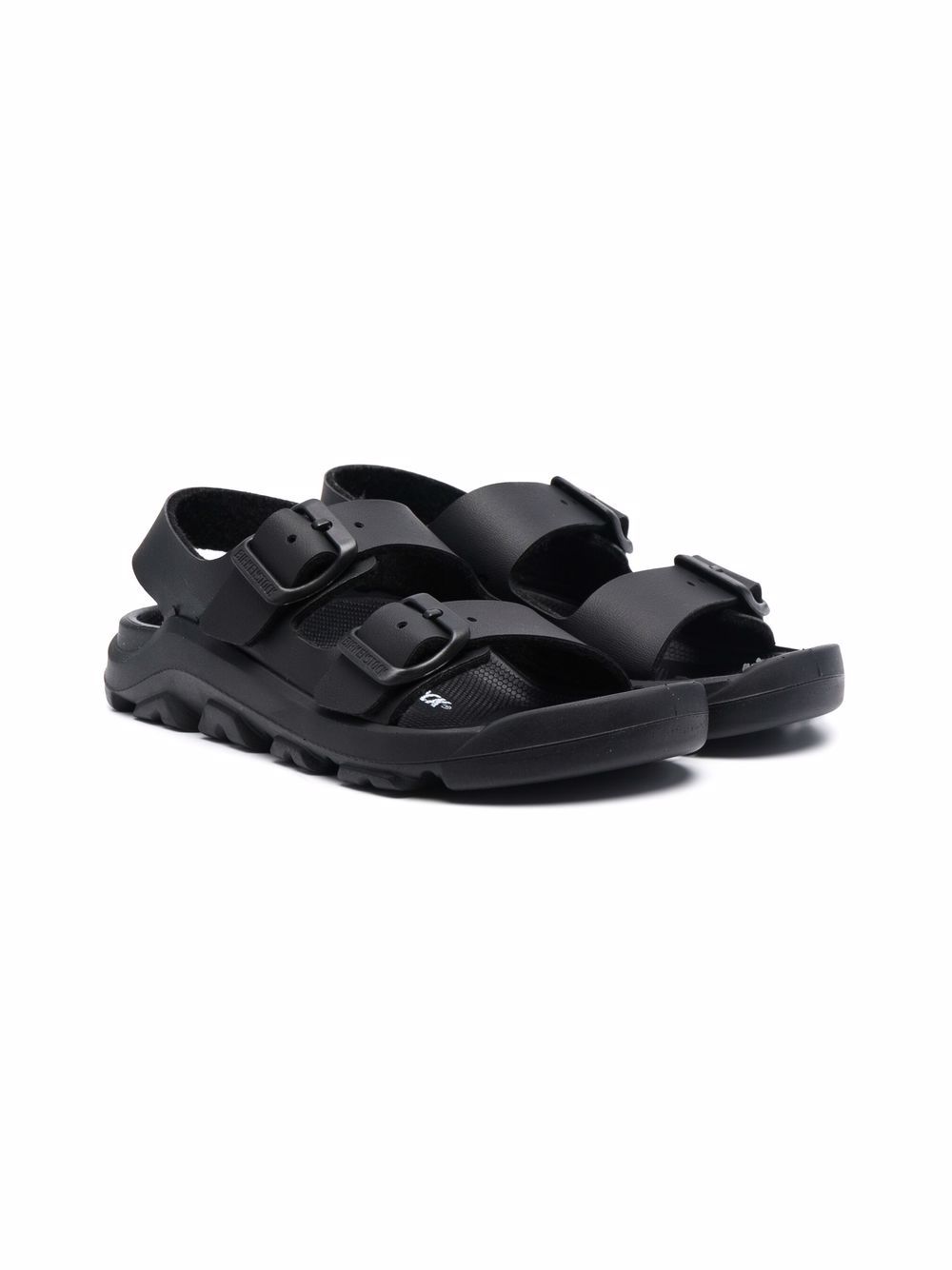 Birkenstock Kids Mogami Birko-Flor Slingback-Sandalen - Schwarz von Birkenstock Kids