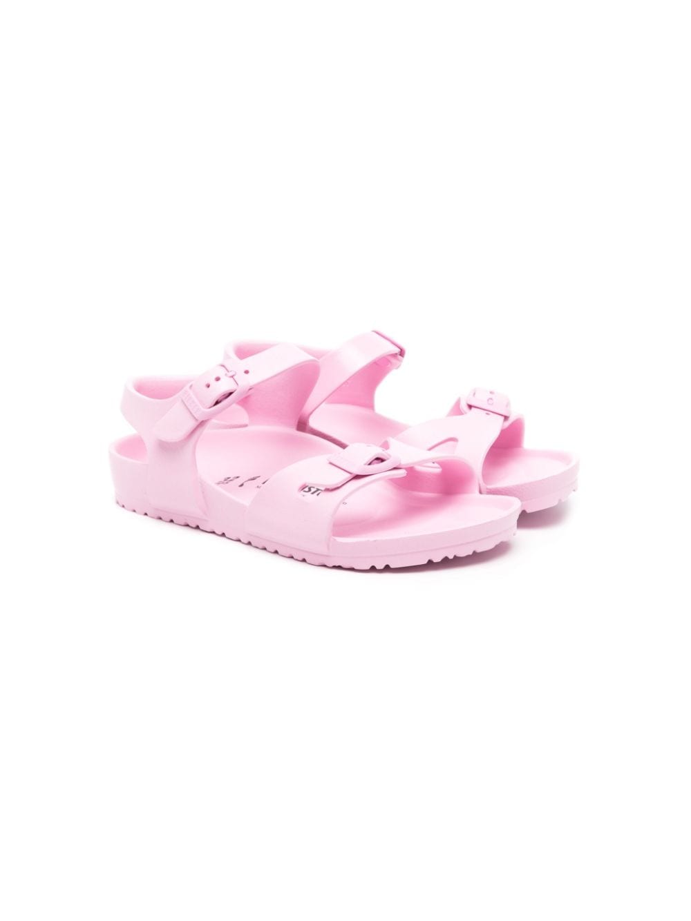 Birkenstock Kids Offene Rio Sandalen - Rosa von Birkenstock Kids