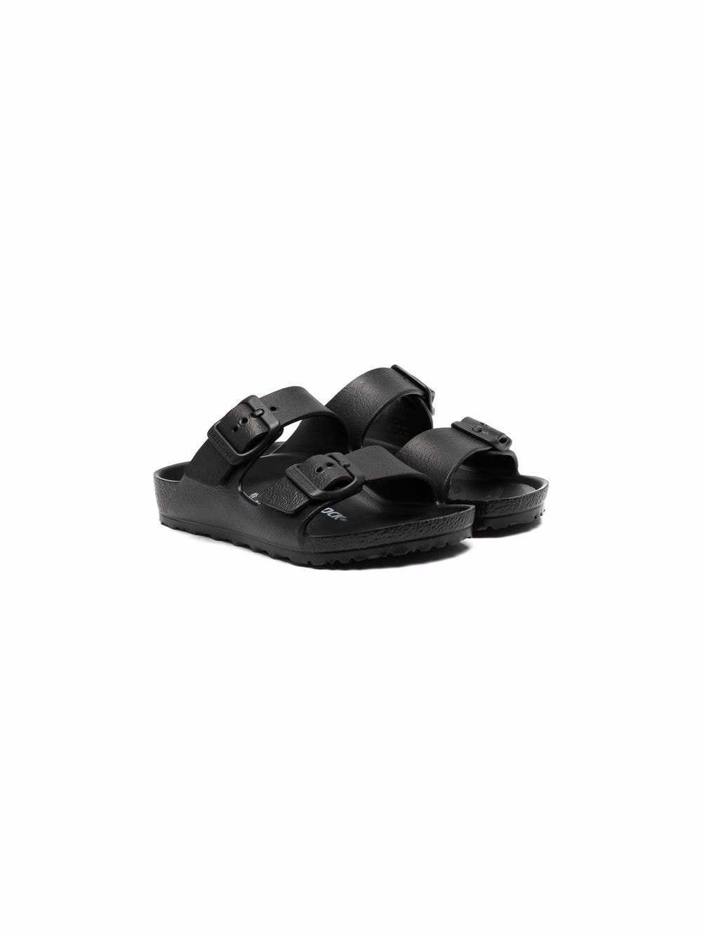 Birkenstock Kids Sandalen mit Schnalle - Schwarz von Birkenstock Kids