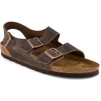 BIRKENSTOCK Herren Sandalen braun Velours von Birkenstock