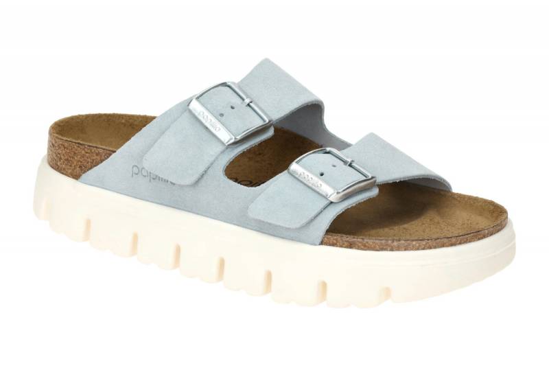 Birkenstock ARIZONA PAP CHUNKY 1029141 hell-blau - bequeme Pantolette f?r Damen von Birkenstock