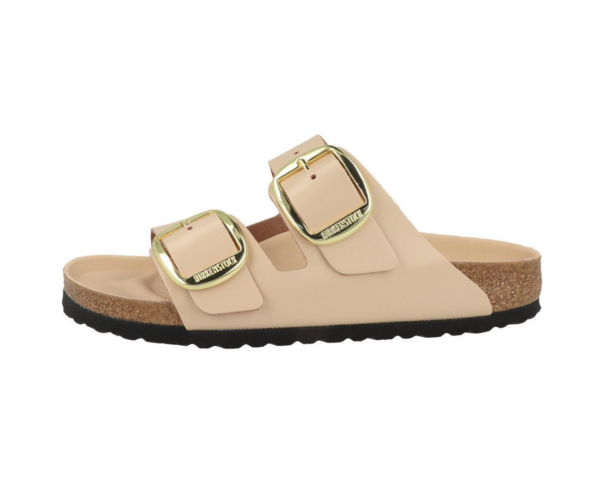 Birkenstock Arizona Big Buckle Naturleder Lack schmal Damen Sandale Sandaletten, Sommerschuhe, Badeschuhe, Riemchen, Schlappen von Birkenstock