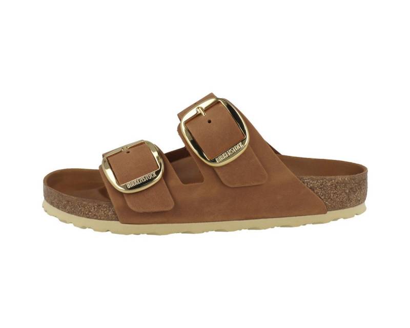 Birkenstock Arizona Big Buckle geöltes Nubukleder schmal Damen Sandale Sandaletten, Sommerschuhe, Badeschuhe, Riemchen, Schlappen von Birkenstock