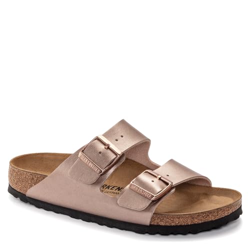 Birkenstock Arizona Birko Flor Herren-Sandalen, normale Weite, Kupfer, Größe 41, kupfer, 41 EU von Birkenstock
