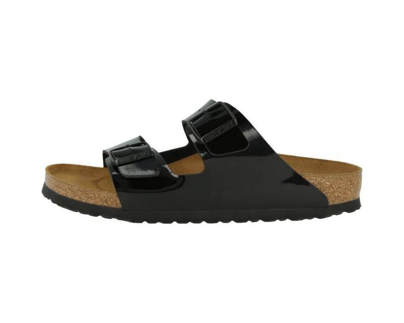 Birkenstock Arizona Birko-Flor Lack normal Unisex Erwachsene Sandale Sandaletten, Sommerschuhe, Badeschuhe, Riemchen, Schlappen von Birkenstock