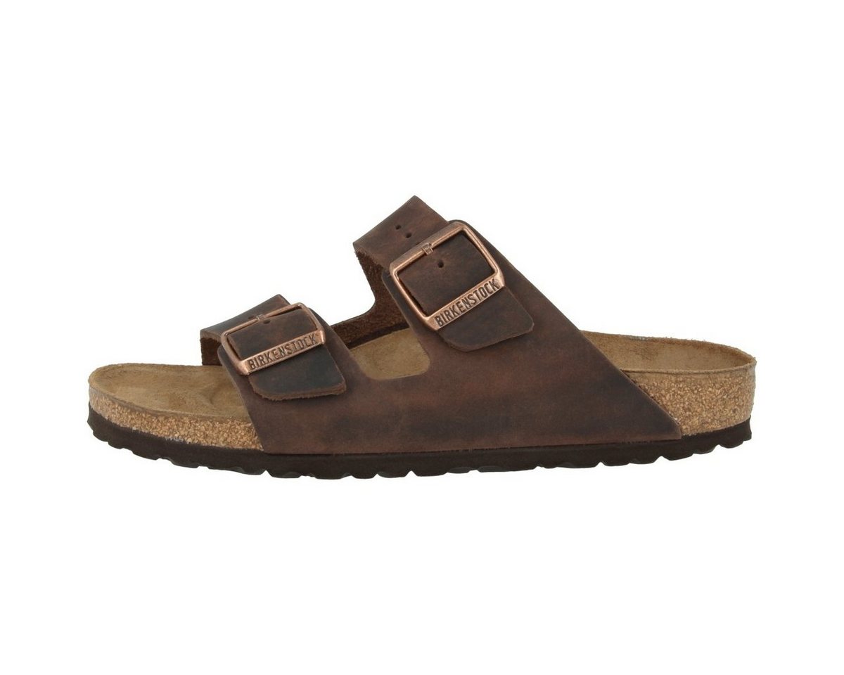 Birkenstock Arizona Fettleder schmal Unisex Erwachsene Sandale Sandaletten, Sommerschuhe, Badeschuhe, Riemchen, Schlappen von Birkenstock