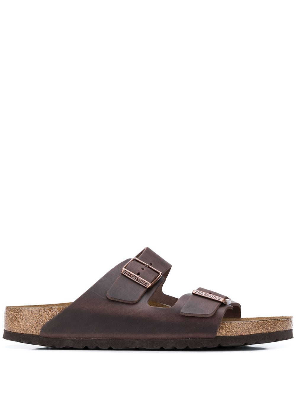 Birkenstock Arizona Pantoletten - Braun von Birkenstock