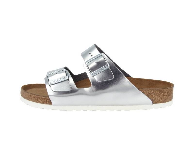 Birkenstock Arizona SFB Naturleder Weichbettung normal Sandale Sandaletten, Sommerschuhe, Badeschuhe, Riemchen, Schlappen von Birkenstock