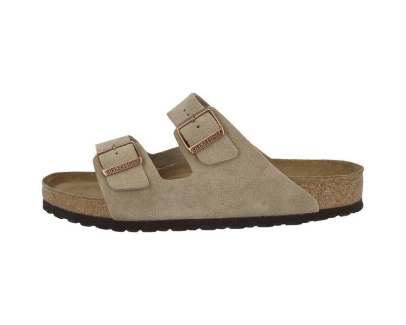 Birkenstock Arizona SFB Veloursleder Weichbettung normal Sandale Sandaletten, Sommerschuhe, Badeschuhe, Riemchen, Schlappen von Birkenstock