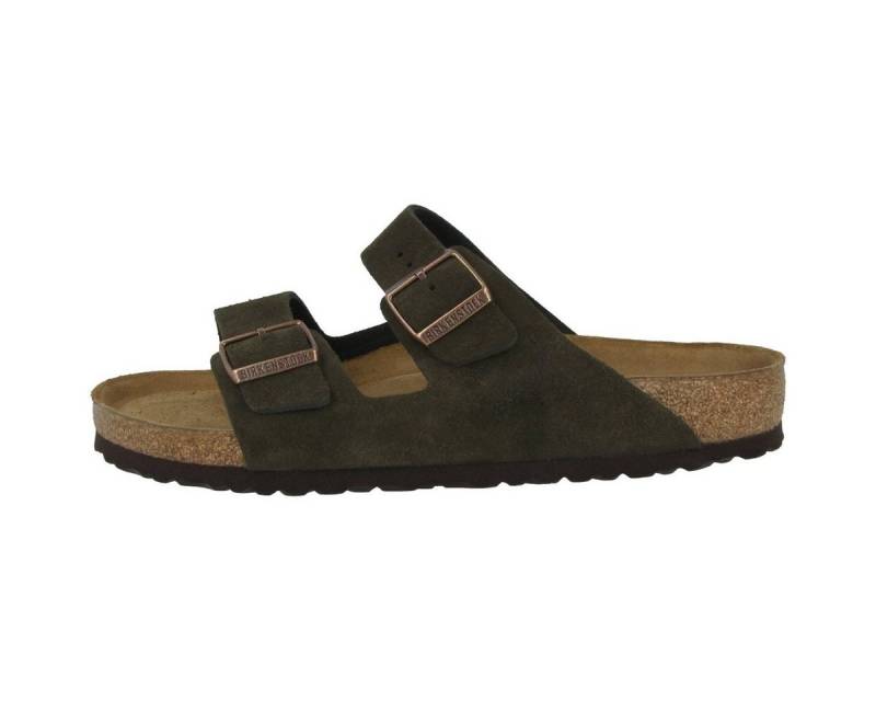 Birkenstock Arizona SFB Veloursleder Weichbettung normal Sandale Sandaletten, Sommerschuhe, Badeschuhe, Riemchen, Schlappen von Birkenstock