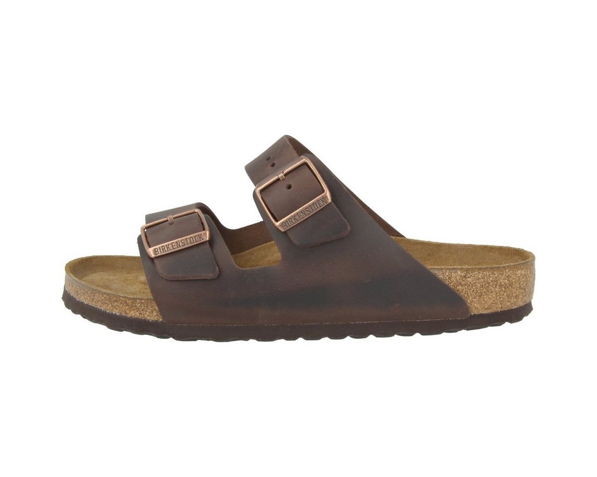 Birkenstock Arizona SFB geöltes Nubukleder Weichbettung normal Sandale Sandaletten, Sommerschuhe, Badeschuhe, Riemchen, Schlappen von Birkenstock