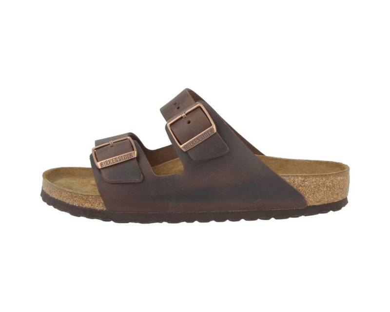 Birkenstock Arizona SFB geöltes Nubukleder Weichbettung normal Sandale Sandaletten, Sommerschuhe, Badeschuhe, Riemchen, Schlappen von Birkenstock