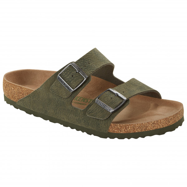 Birkenstock - Arizona SYN Vegan - Sandalen Gr 49 - Regular oliv/braun Birkenstock - Arizona SYN Vegan - Sandalen Gr 49 - Regular oliv/braun von Birkenstock